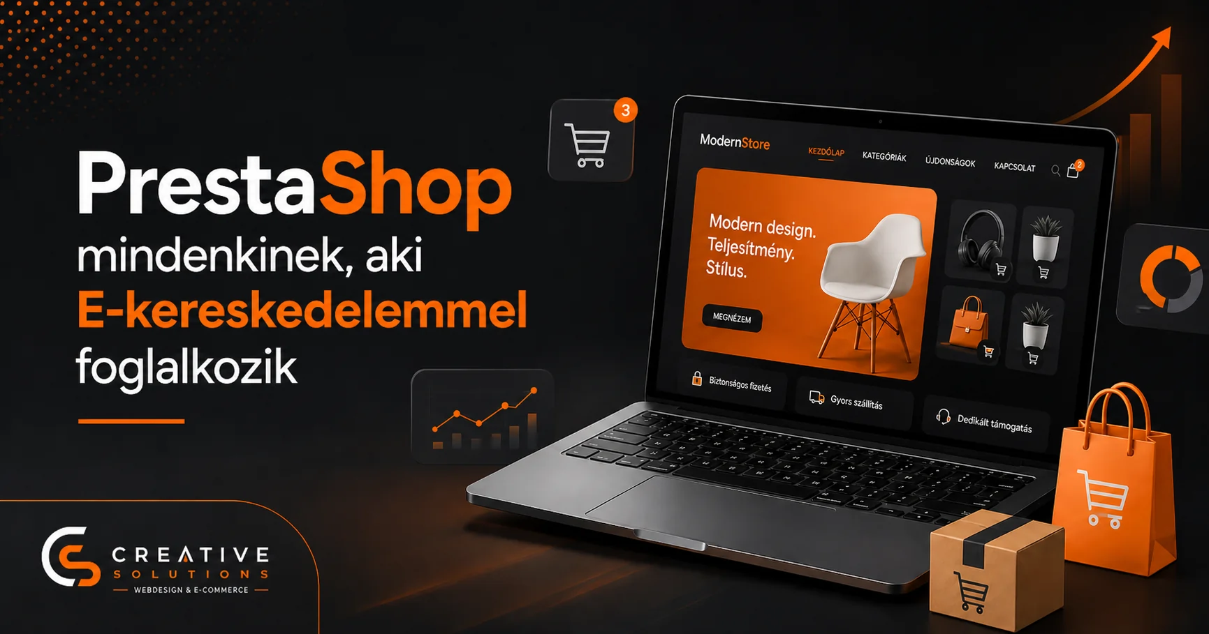PrestaShop mindenkinek, aki E-kereskedelemmel foglalkozik